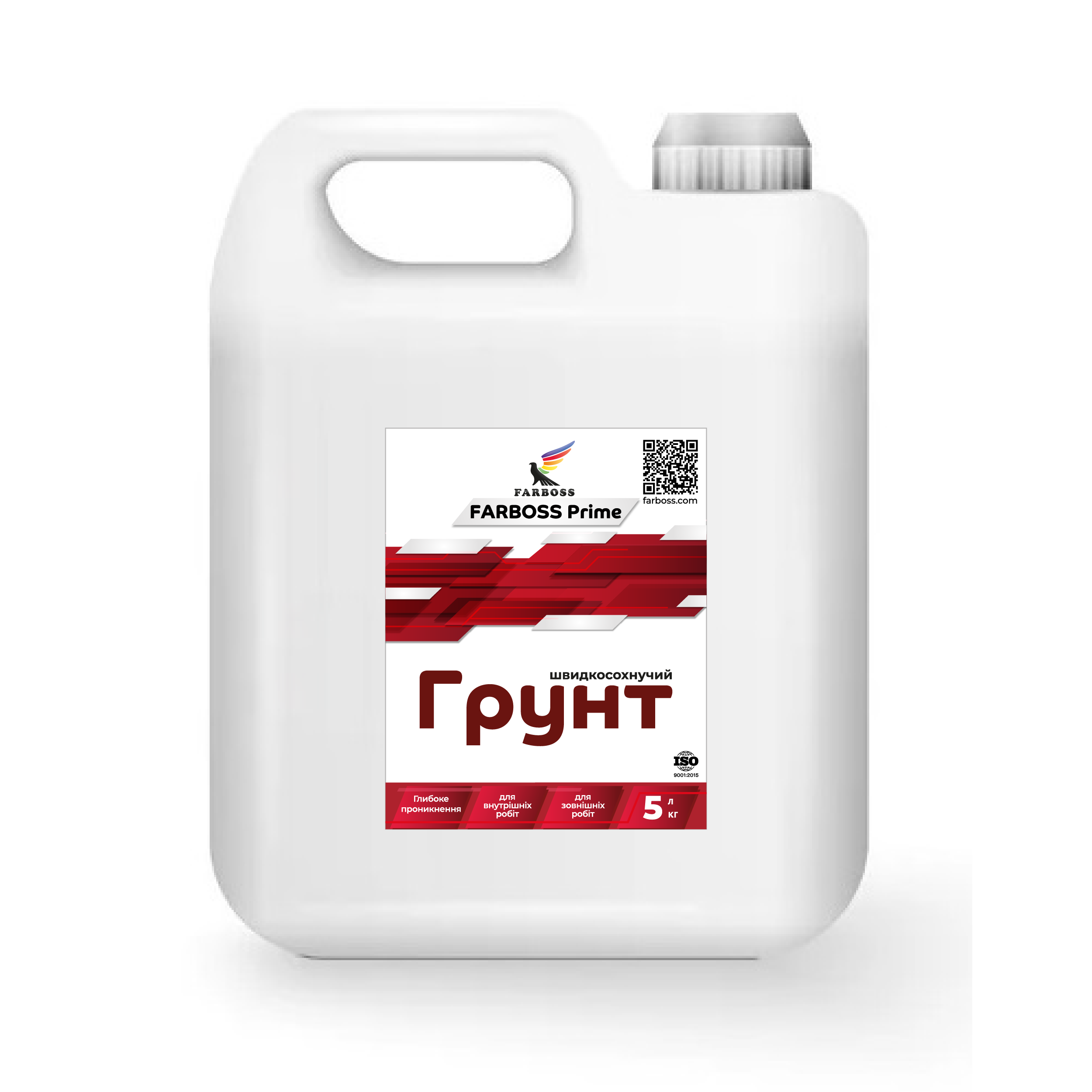 Грунтовка акрилова глибокого проникнення FARBOSS концентрат 1:4, 10 л